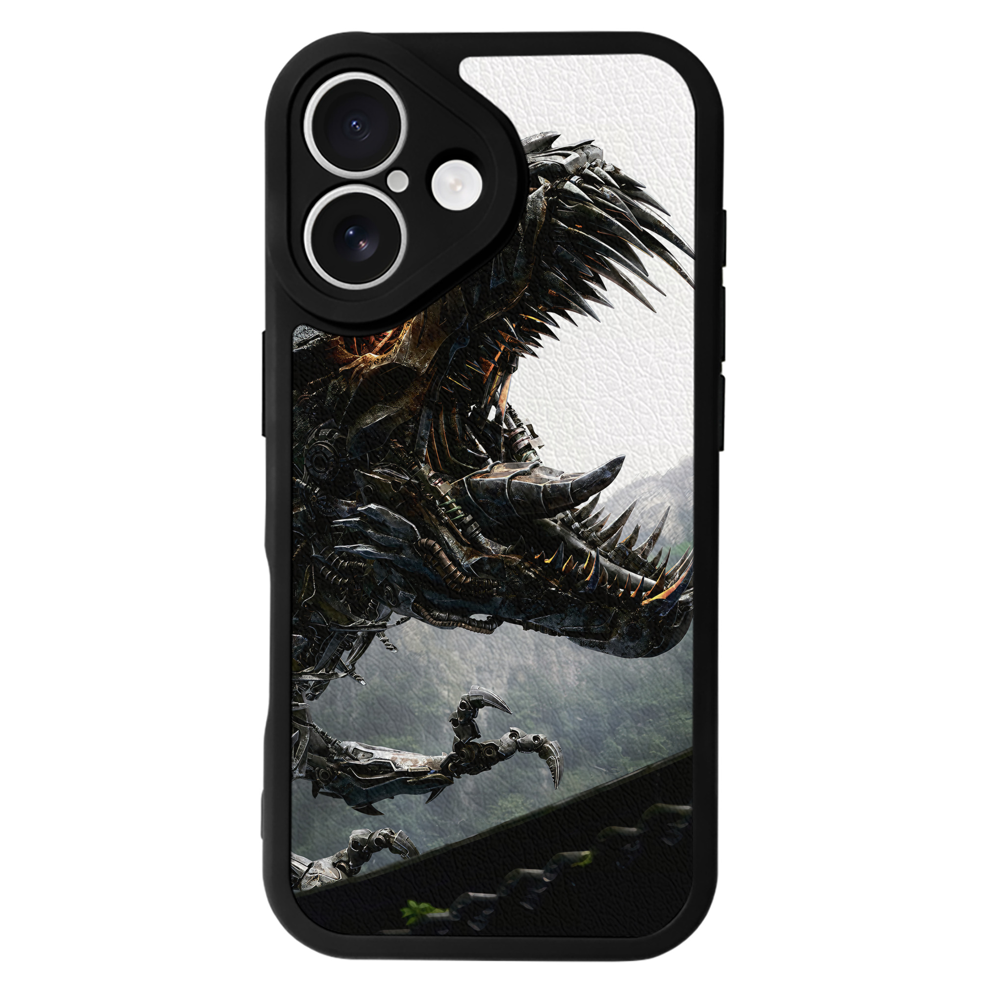 （画像用） Transformers トランスフォーマー 【iPhone 16シリーズ対応】シリコンスマホケース（レザー調） 材質：シリコン